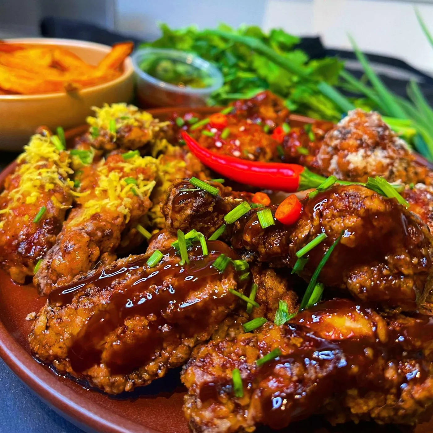 Menu. Wings x5