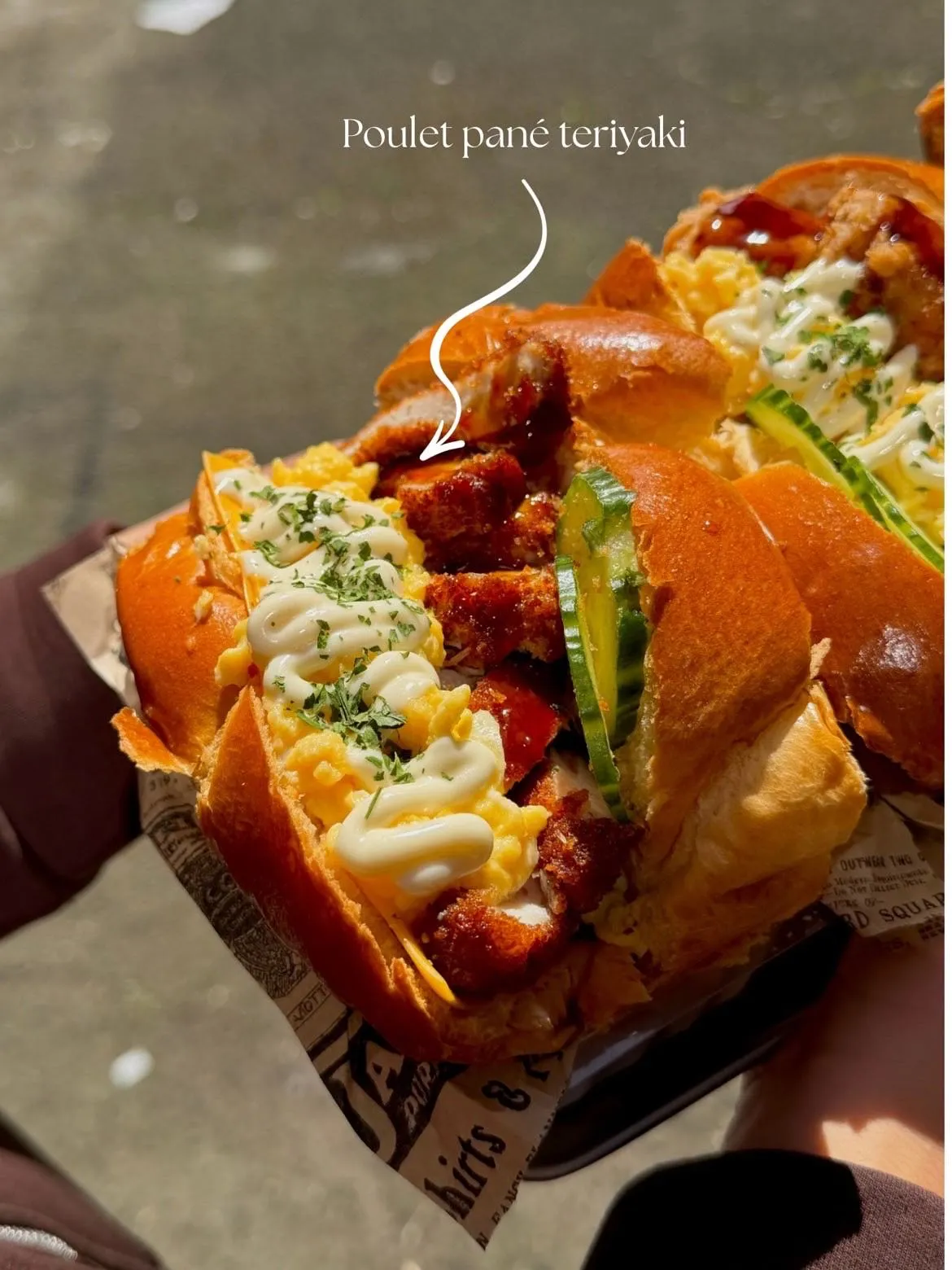 Fried chicken toast